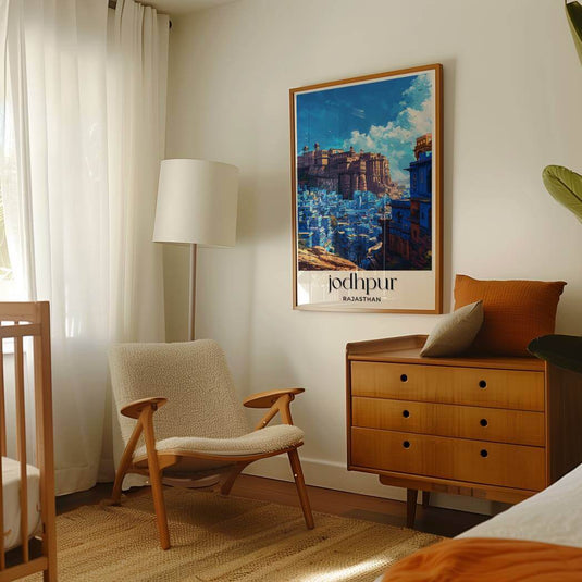 The Blue City Jodhpur - Travel Wall Art