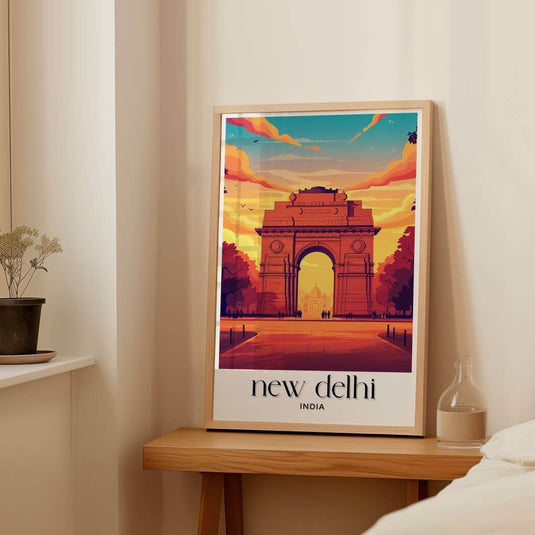 Vibrant Delhi - Travel Wall Art