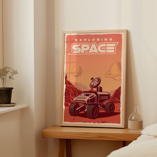 Galactic Rover - Space Wall Art
