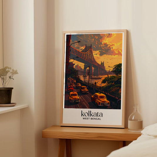 The city of Joy - Kolkata - Travel Wall Art