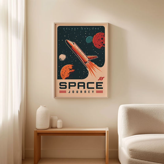 Space Journey - Space Wall Art