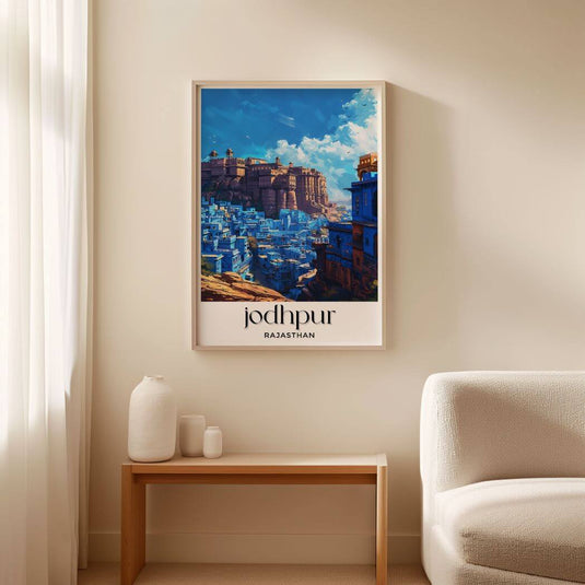 The Blue City Jodhpur - Travel Wall Art
