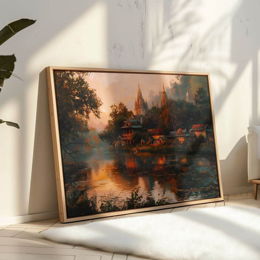 Sacred Shores - Landscape Painting