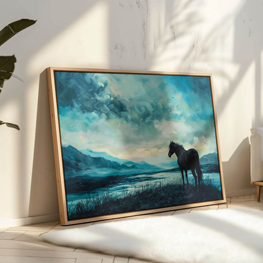 Mountain Stallion - Landscape Painting