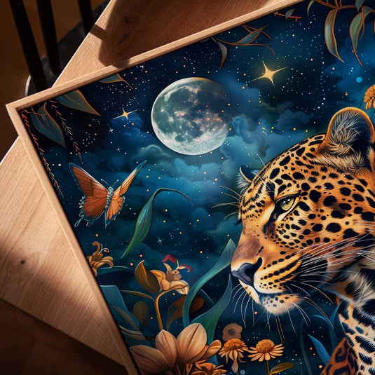 Lunar Hunter - Animal Wall Art