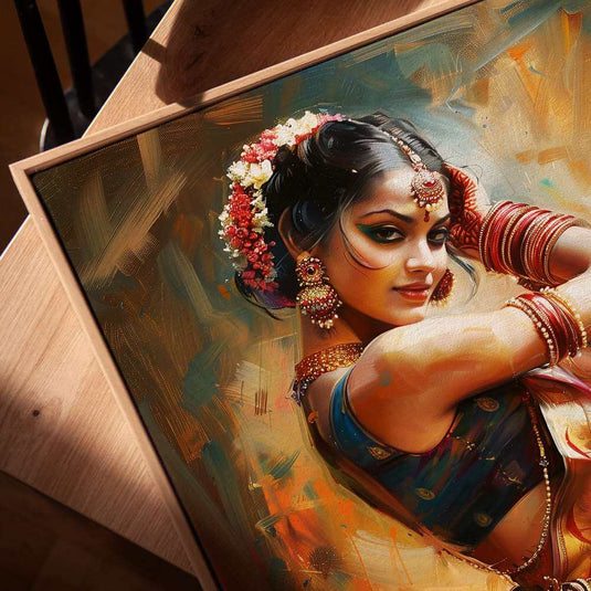 Tradition In Motion - Indian Wall Art