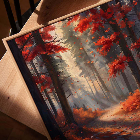 Falling Leaves - Landscape Wall Art