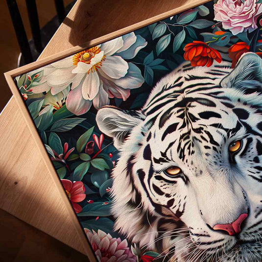 The White Tiger - Animal Wall Art