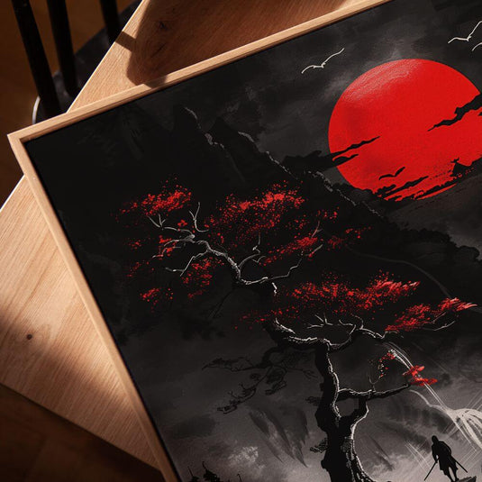 Blood Moon - Japanese Wall Art
