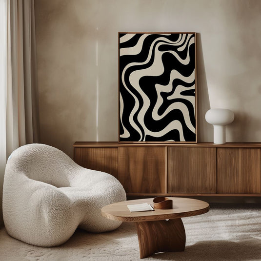 Infinite Swirls - Minimal Abstract Art