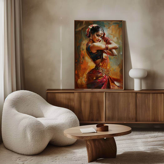 Tradition In Motion - Indian Wall Art