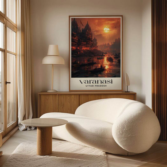 Ghats of Varanasi - Travel Wall Art