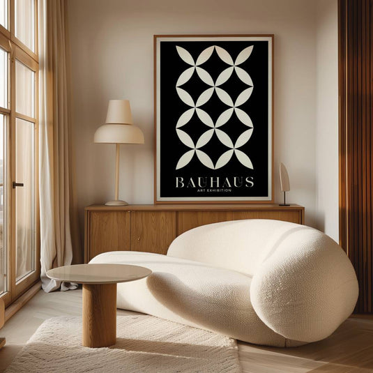Bauhaus Grid - Minimal Bauhaus Wall Art