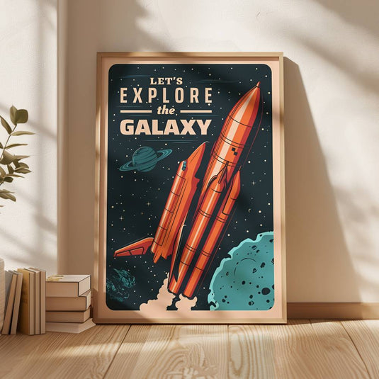Galaxy Explorer - Space Wall Art