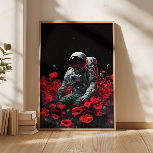 Astronaut's Paradise - Space Wall Art