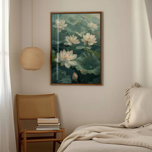 Lotus Paradise - Floral Wall Art