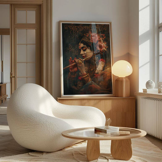 Echoes of Radha - Radha Wall Art