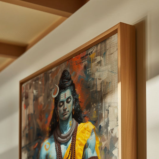 Essence of Shiva - Religious Wall Art - Shiva Painting
