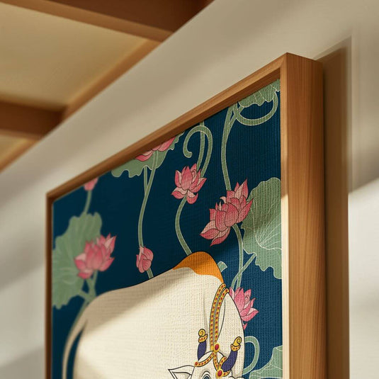 The Holy Cow - Pichwai Wall Art - Set of 3