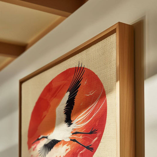 Flight of the Heron - Japanese Art