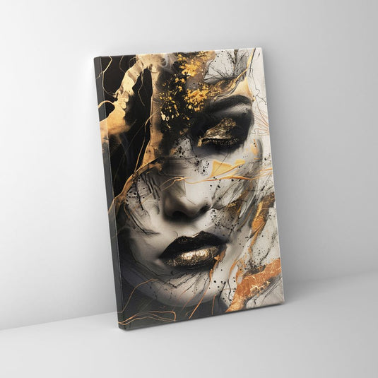 Abstract Diva - Black n Gold