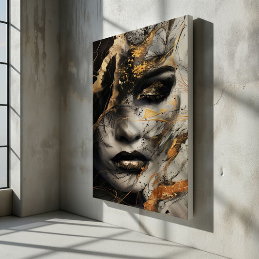 Abstract Diva - Black n Gold