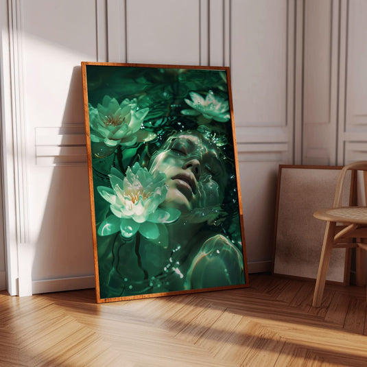 Lotus Beauty - Luxury Portrait Art