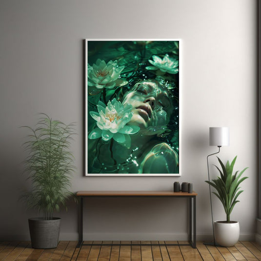 Lotus Beauty - Luxury Portrait Art