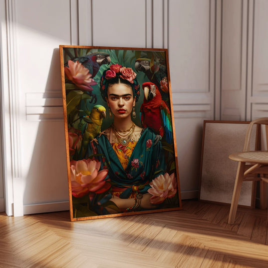 Frida Kahlo Tropical Art