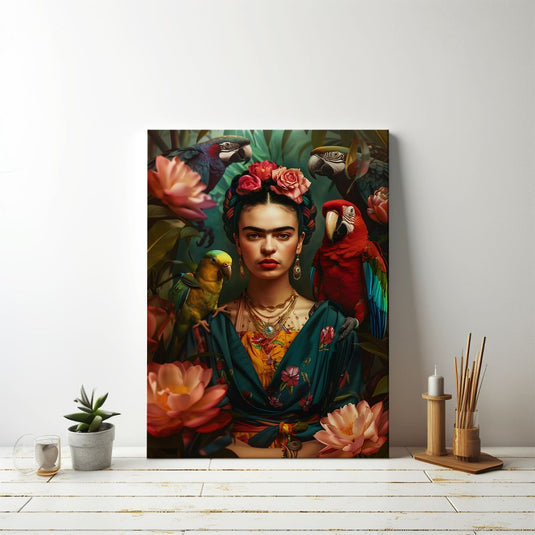 Frida Kahlo Tropical Art