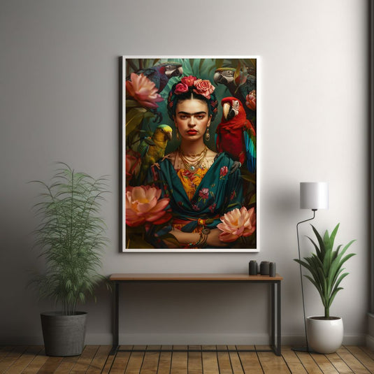 Frida Kahlo Tropical Art