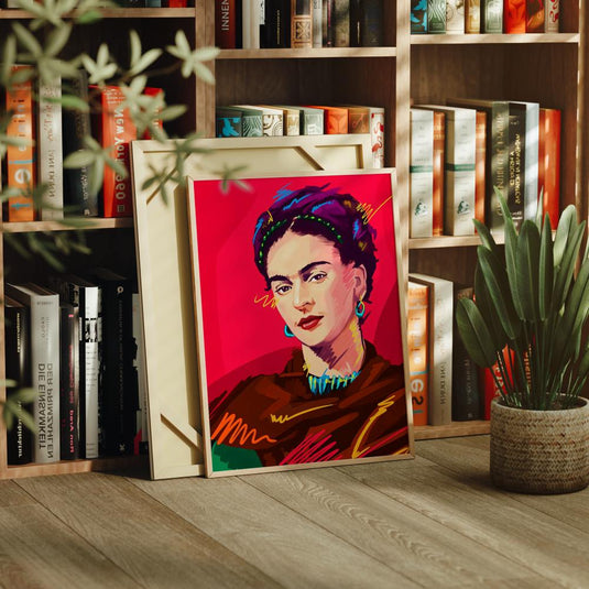 Frida - The Dreamer - Portrait Wall Art