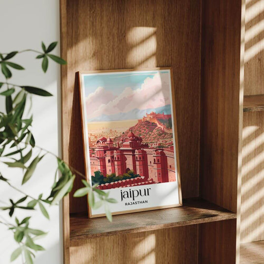 The Pink City - Jaipur - Travel Wall Art