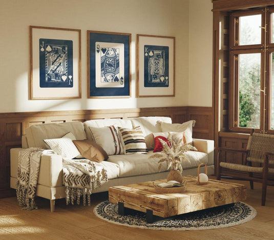 Royal Trio : King Queen Jack - Set of 3