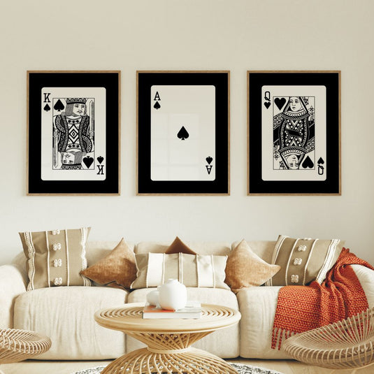 King Ace Queen - Set of 3