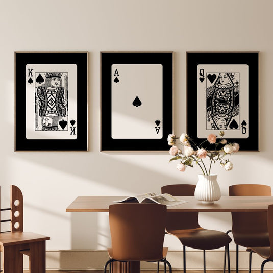 King Ace Queen - Set of 3