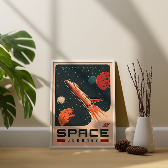 Space Journey - Space Wall Art