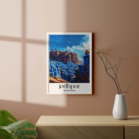 The Blue City Jodhpur - Travel Wall Art