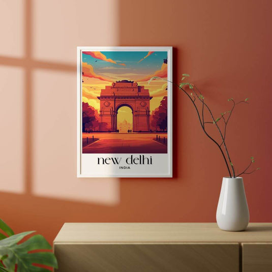 Vibrant Delhi - Travel Wall Art