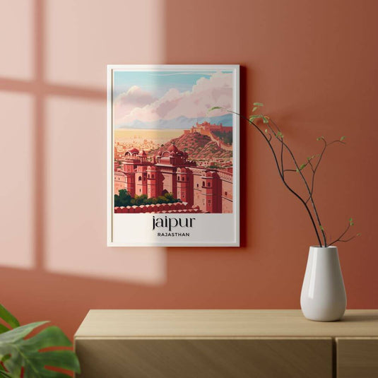The Pink City - Jaipur - Travel Wall Art