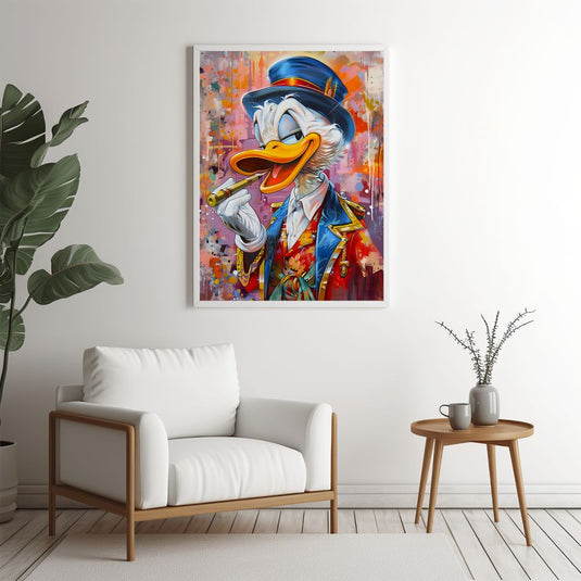 The Quack Is Back - Graffiti Wall Art