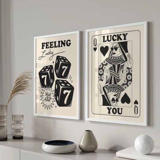 Feeling Lucky - Set of 3 Wall Art