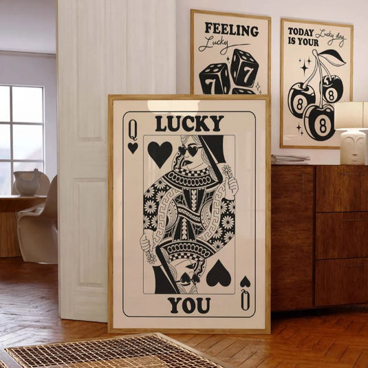 Feeling Lucky - Set of 3 Wall Art