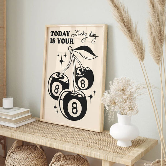 Feeling Lucky - Set of 3 Wall Art