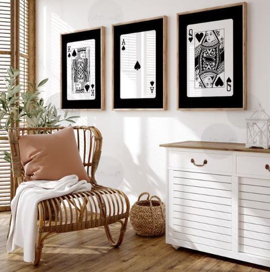 King Ace Queen - Set of 3