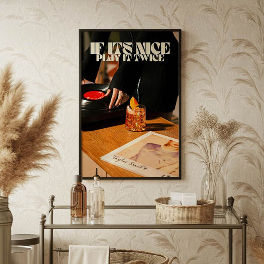 Play It Twice - Bar Posters