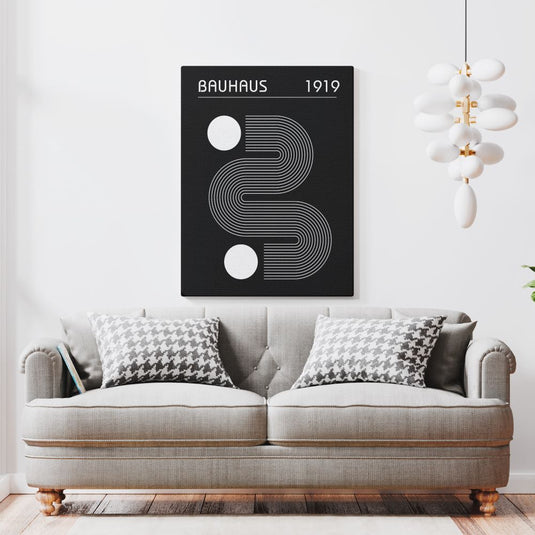 Bauhaus Black Collection - Minimal Wall Art