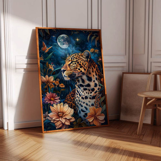 Lunar Hunter - Animal Wall Art