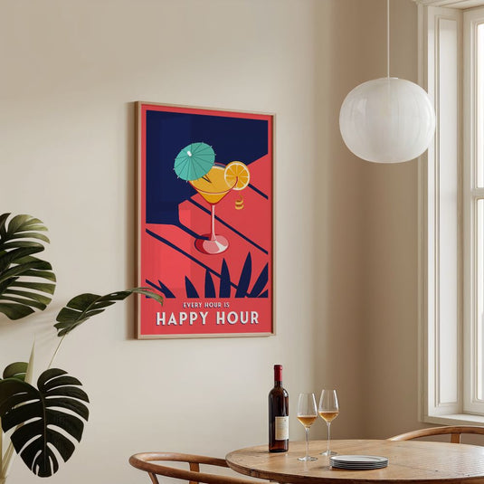 Every Hour Happy Hour - Bar Posters