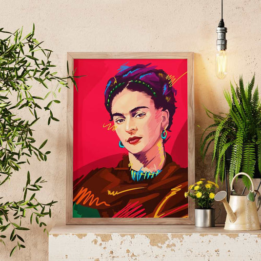 Frida - The Dreamer - Portrait Wall Art